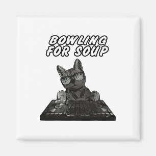 Bowling For Soup Music Cat Style Magnet