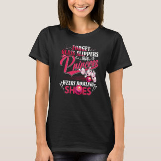 Bowling For Women Girls Kids Mom Wife T-Shirt