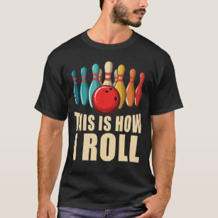Bowling Fun Strike Lover Retro T-Shirt