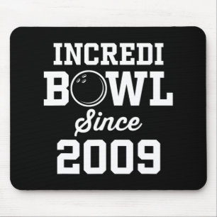 Bowling Gift for 13 Year Old Bowler 2009 13th Birt Mouse Mat
