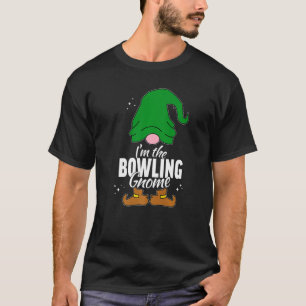 Bowling Gnome Matching Family Group Christmas Part T-Shirt