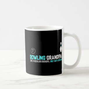 Bowling Grandpa Fun Cute League Gift  Coffee Mug