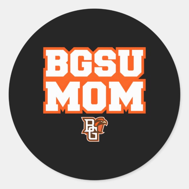 Bowling Green Bgsu Falcons Mum Classic Round Sticker (Front)