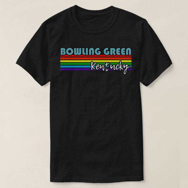 Bowling Green Kentucky Pride  Bowling Green LGBT G T-Shirt (Design Front)