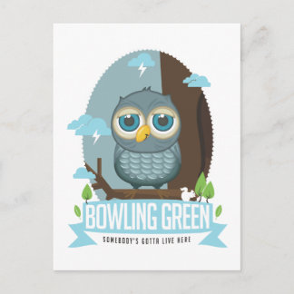 Bowling Green Owl Postcard