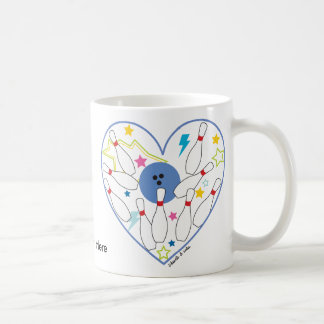 Bowling Heart Mug