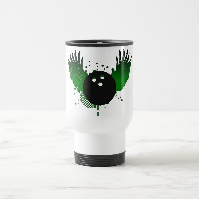 bowling : hi-fi travel mug (Center)