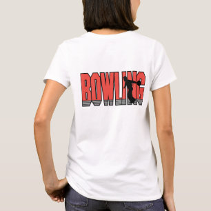 Bowling in Red T-Shirt