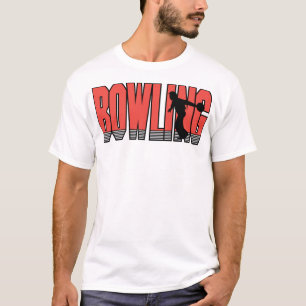 Bowling in Red T-Shirt
