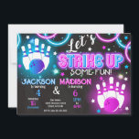 Bowling Invitation Glow Neon Joint Birthday<br><div class="desc">Girl & Boy Bowling Birthday Invitation – Let’s Strike Up Some Fun Neon Glow Party Invite Girl & Boy Bowling Birthday Invitation – Let’s Strike Up Some Fun Neon Joint Party Invite Celebrate in glowing style with this fun and vibrant girl & boy bowling joint birthday invitation! Featuring bright neon...</div>