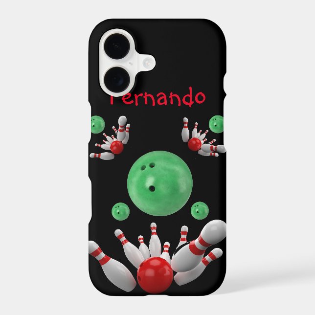 Bowling Iphone Case (Back)