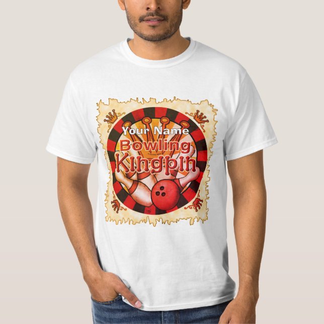 Bowling Kingpin T-Shirt (Front)