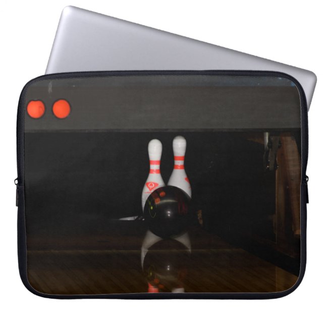 Bowling Laptop Sleeve (Front)