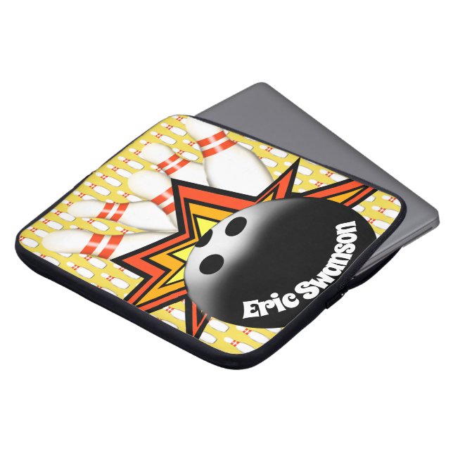Bowling Laptop Sleeve (Front Top)