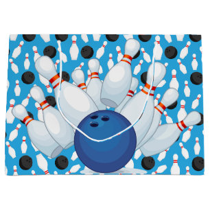 Bowling  large gift bag