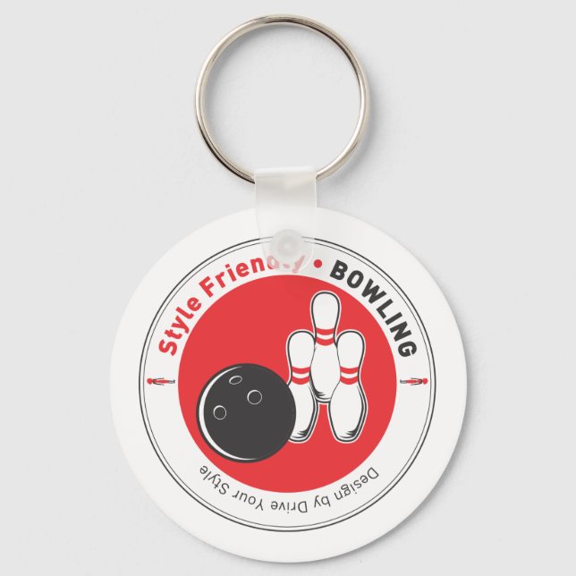 BOWLING LLAVERO KEY RING (Front)