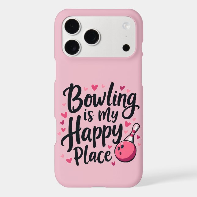 Bowling Lover Cute Retro Aesthetic Sports Design (Back)