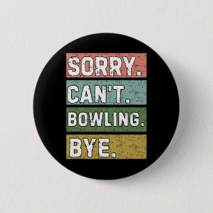 Bowling Lovers 6 Cm Round Badge