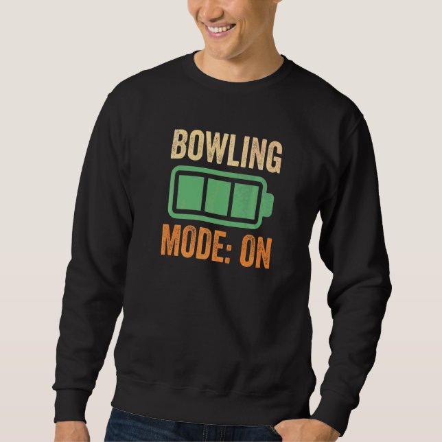 Bowling Mode On Battery Sweatshirt (Front)