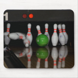 Bowling mouse mat
