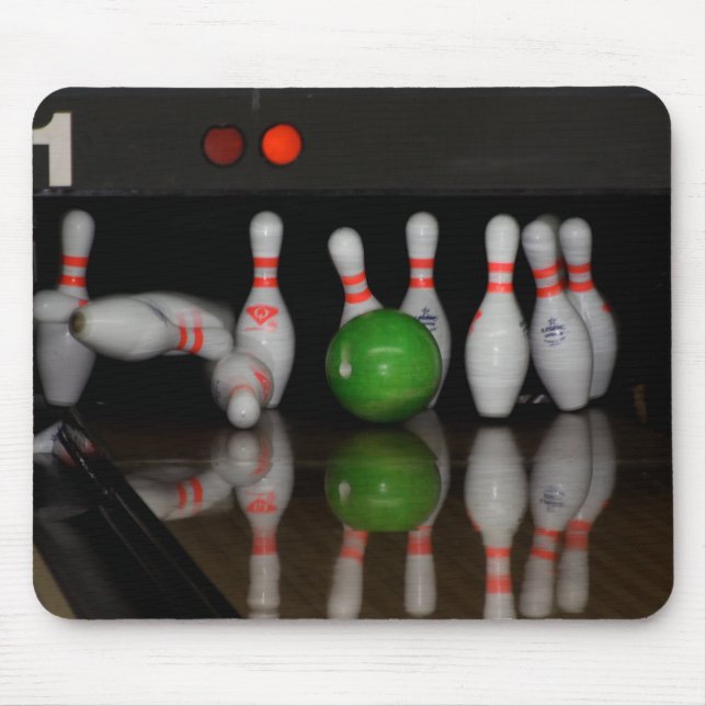 Bowling  mouse mat (Front)