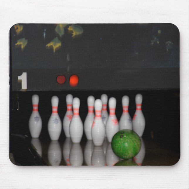 Bowling Mousepad (Front)