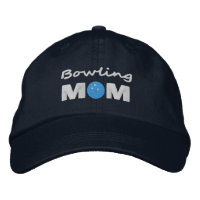 Bowling Mum Embroidered Hat