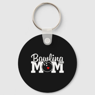 Bowling Mum Mother's Day Birthday Party For Women' Key Ring