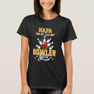 Bowling Napa Of The Bowler Girl Vintage Christmas T-Shirt