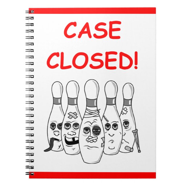 bowling notebook (Front)