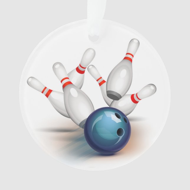 Bowling Ornament (Front)