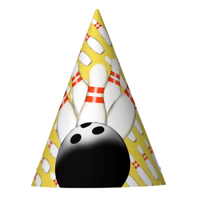 Bowling Paper Hats (Front)