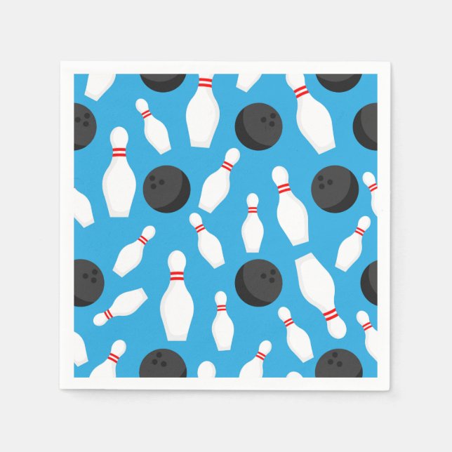 Bowling Paper Napkin (Front)