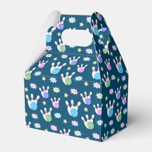 Bowling Pattern Favour Box