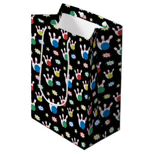 Bowling Pattern  Medium Gift Bag