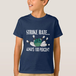 Bowling Pin Ball Strike Team Kids T-Shirt