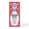 Bowling pin birthday party invitation with stars