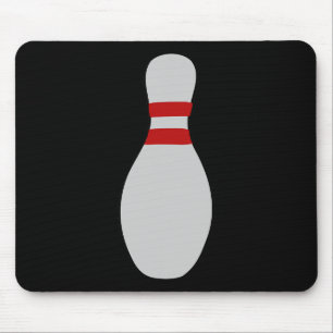 Bowling Pin Costume Ll Ten-pins Alley Strike Spare Mouse Mat