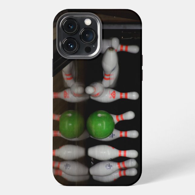 Bowling pin iPhone case (Back)