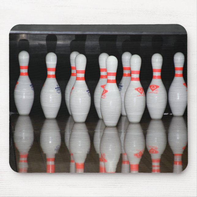 Bowling Pin Mousepad (Front)