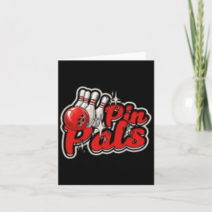 Bowling Pin Pals 1 Card