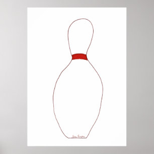 Bowling Pin Posters & Prints