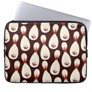 Bowling Pinhead Fun Laptop Sleeve