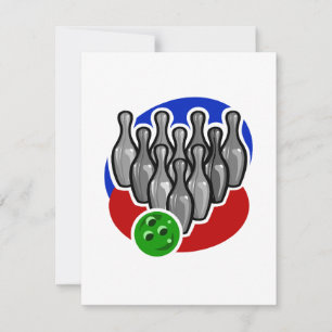 Bowling Pins and Ball