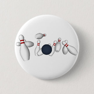 Bowling Pins - Button #4