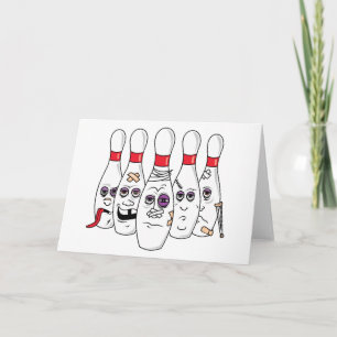 Bowling Pins Card