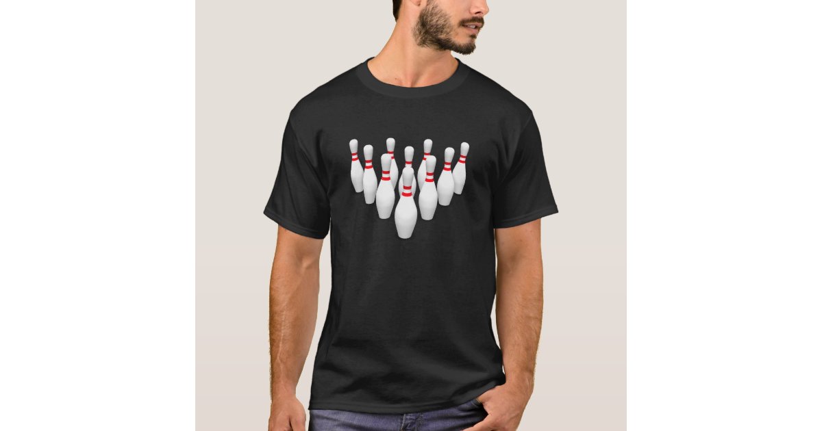 Bowling Pins T Shirt Uk 5719