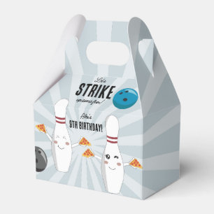 Bowling Pizza Strike Up Some Fun Kids Birthday  Favour Box