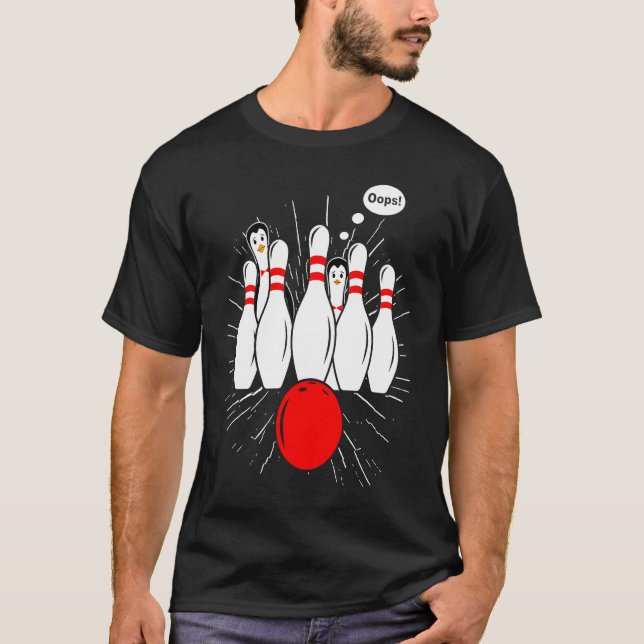 bowling player bowler bowling game bowling  2 T-Shirt (Front)