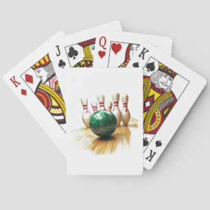 Bowling Playing Cards